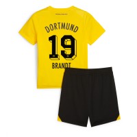Borussia Dortmund Julian Brandt #19 Domaci Dres za djecu 2023-24 Kratak Rukav (+ Kratke hlače)